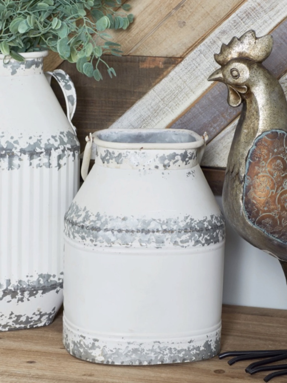 Farmhouse Iron Milk Can